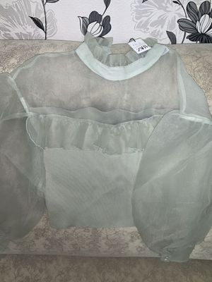 Блузка брендовая от zara новая