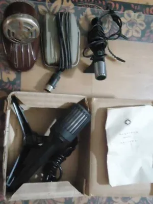 Новые и старые микрофоны(СССР)