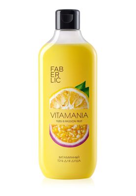 Гель для душа «Юзу и маракуйя» Vitamania