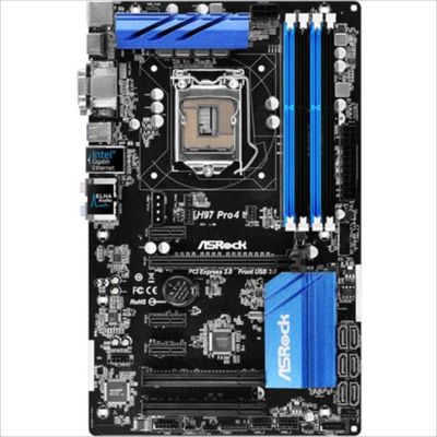 H97 ASRock + i7 4790 + 3x 16gb ram 500gb SSD128