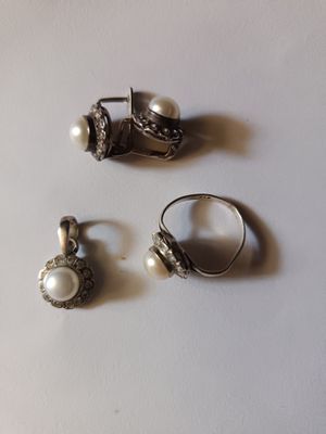 Комплект серебряный
