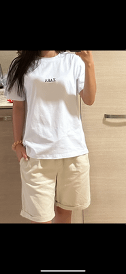 Футболка от бренда Zara оверсайз