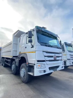 Самосвал HOWO 8x4 CNG Газовый - 31 тонн