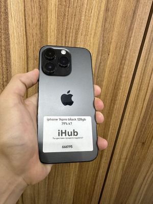 iphone 14 pro black 128 gb 79%