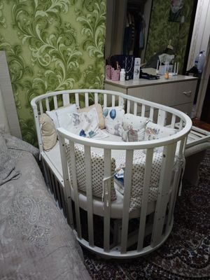 Детский крават, 2 дона бор , 1. б/у. 2 янги