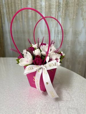 цветы из мыла