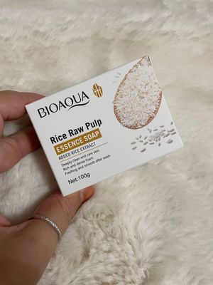 Bioaqua guruchli oqartiruvchi sovun