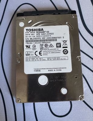 Жесткий диск 2.5” toshiba 1 TB