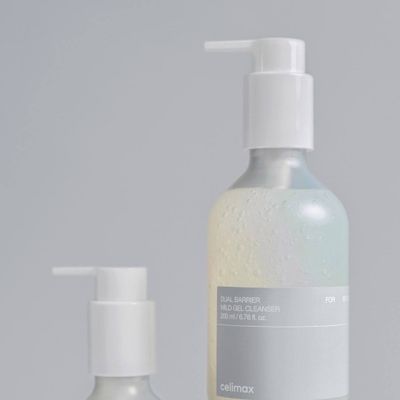 Нежная гель-пенка для умывания с комплексом церамидов Celimax Dual Barrier Mild Gel Cleanser