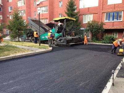 Yul qurulishi asfalt,transheyn koflash gazon ekish shaharsozlik xizmat