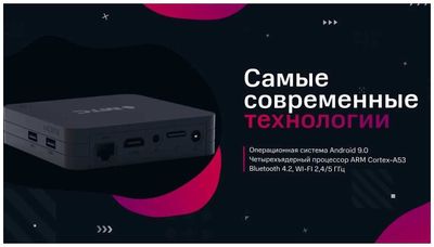 Медиаплеер KION Smart TV Android Смарт ТВ