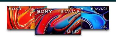 Телевизор Sony 43/50/55/65/75/77 Smart TV, HDR, 4K, OLED,Mini LED/LCD
