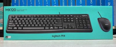 Клавиатура и мышь Logitech MK120