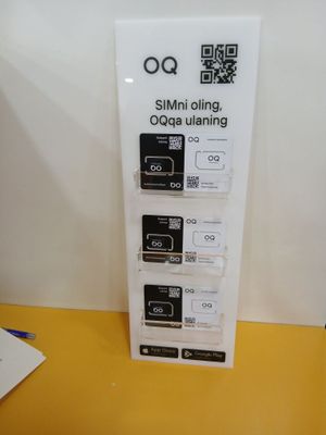 Oq mobile sim kartlari