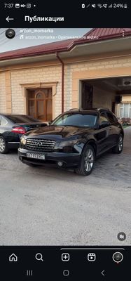 Infiniti fx35 sotuda gazibilan