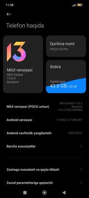 Poco x3 pro 6+2/128