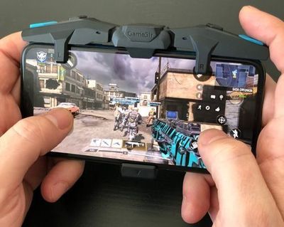 Триггер Game Sir Falcon F4. PUBG, Call of Duty mobile.