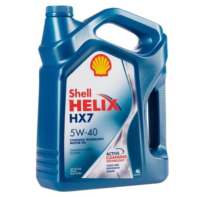 SHELL HELIX HX7 5W-40, Моторное масло