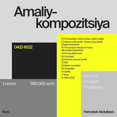 Amaliy Kompozitsiya