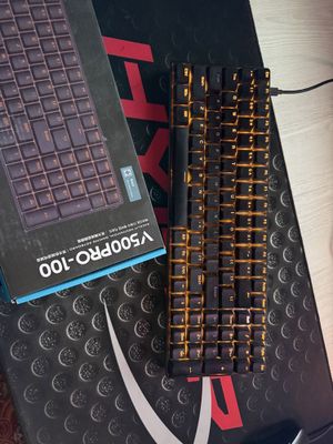 RAPOO V500PRO-100 mexanik klaviatura
