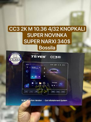 Teyes novinka knopkali + super narxi CC3 2K M 10.36 4/32