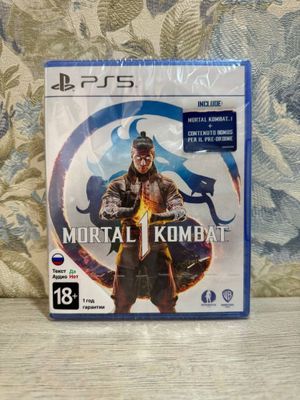 Диск на Playstation 5 Mortal Kombat 1 (обсолютно новый,рус субт)