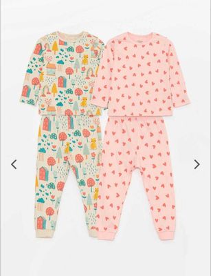 Lc Waikiki Pijama 4-5 yosh 2ta dvoyka / Пижамы 4-5 лет 2 пары. Новый