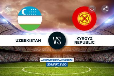 uzbekiston vs kirgizistom futbol 100% ishonchli