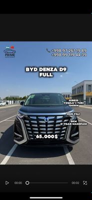 BYD Denza D9 full