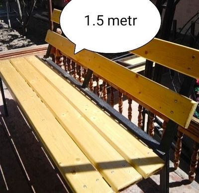 Скамейка лофт 1.5 метр