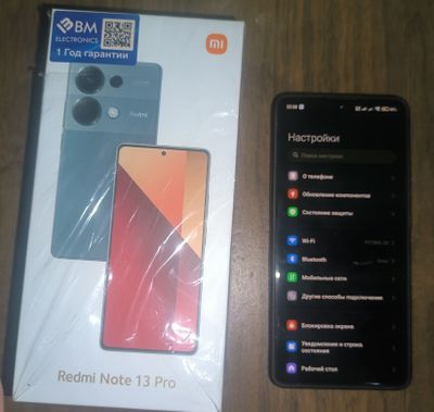 Redmi Note 13 PRO 512GB xotira RAM 12GB