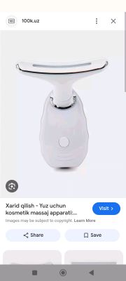 Yuz massajor elektronik