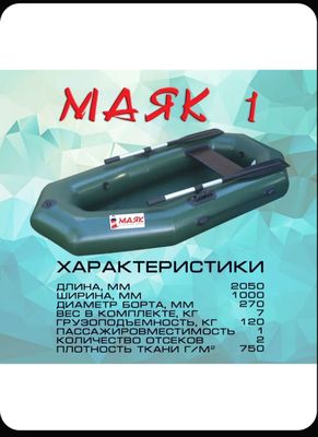 Продаю одноместную лодку Маяк-1