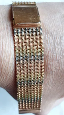 золотой браслет на часы СССР