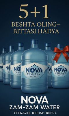 Kuller suv zam-zam 19 litr вода для куллера зам-зам 19 литр