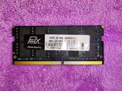 3 та DDR4 ноутбук RAM — янги, ишлатилмаган