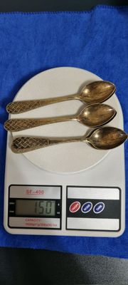 Серебряные чайные ложки проба 875