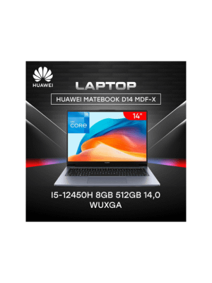 HUAWEI MATEBOOK D14 MDF-X I5-12450H 8GB 512GB 14,0