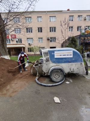 Сухой Стяжка пола, за кв 25000