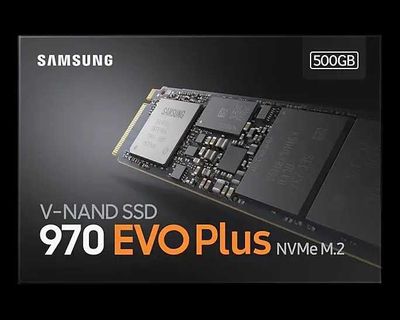 Samsung 500GB 970 EVO Plus ideal holatda