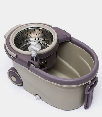 Швабра с ведром и с автоматическим отжимом