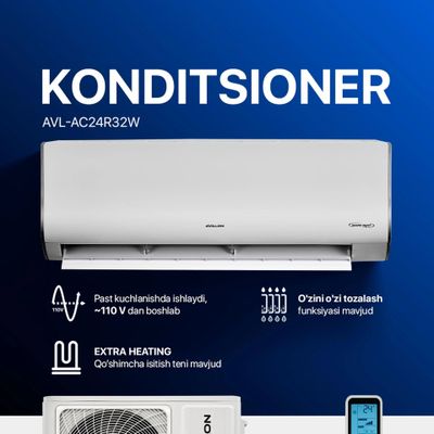 Konditsioner ustanovka remont profilaktika Freon zapravka qilish
