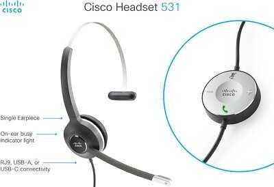 Наушник для операторов Cisco 531 CP-HS-W-531-USBA