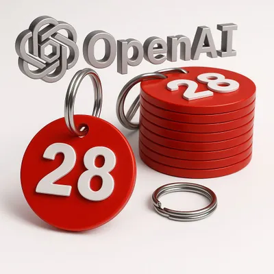 Брилки Номерные с надписью