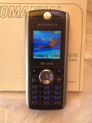 Телефон кнопочный motorola tata w210 cdma