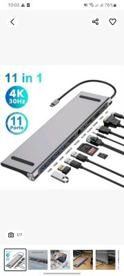 Hub/Хаб Док станция  12 в 1 USB Type-C