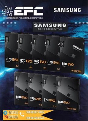 870 EVO and QVO SATA 2.5" SSD 500 GB -- 56 $