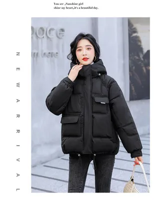 женская куртка женский пуховик для подростков М