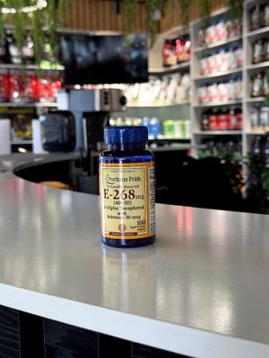 puritan's Pride naturally sourced E- 268 mg 400 iu 100 softgels мощн