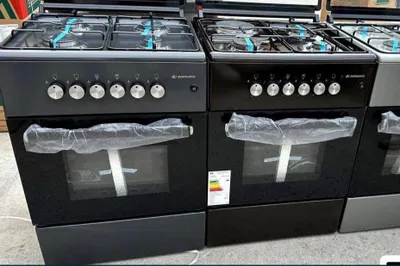 Плита газовая Avangard цвет черный